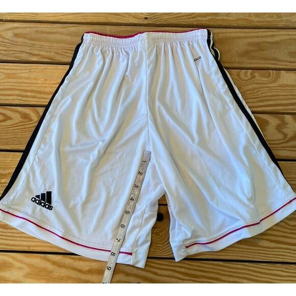 Adidas Barcelona Athletic Shorts #10 Size Medium Men’s White - Picture 7 of 9